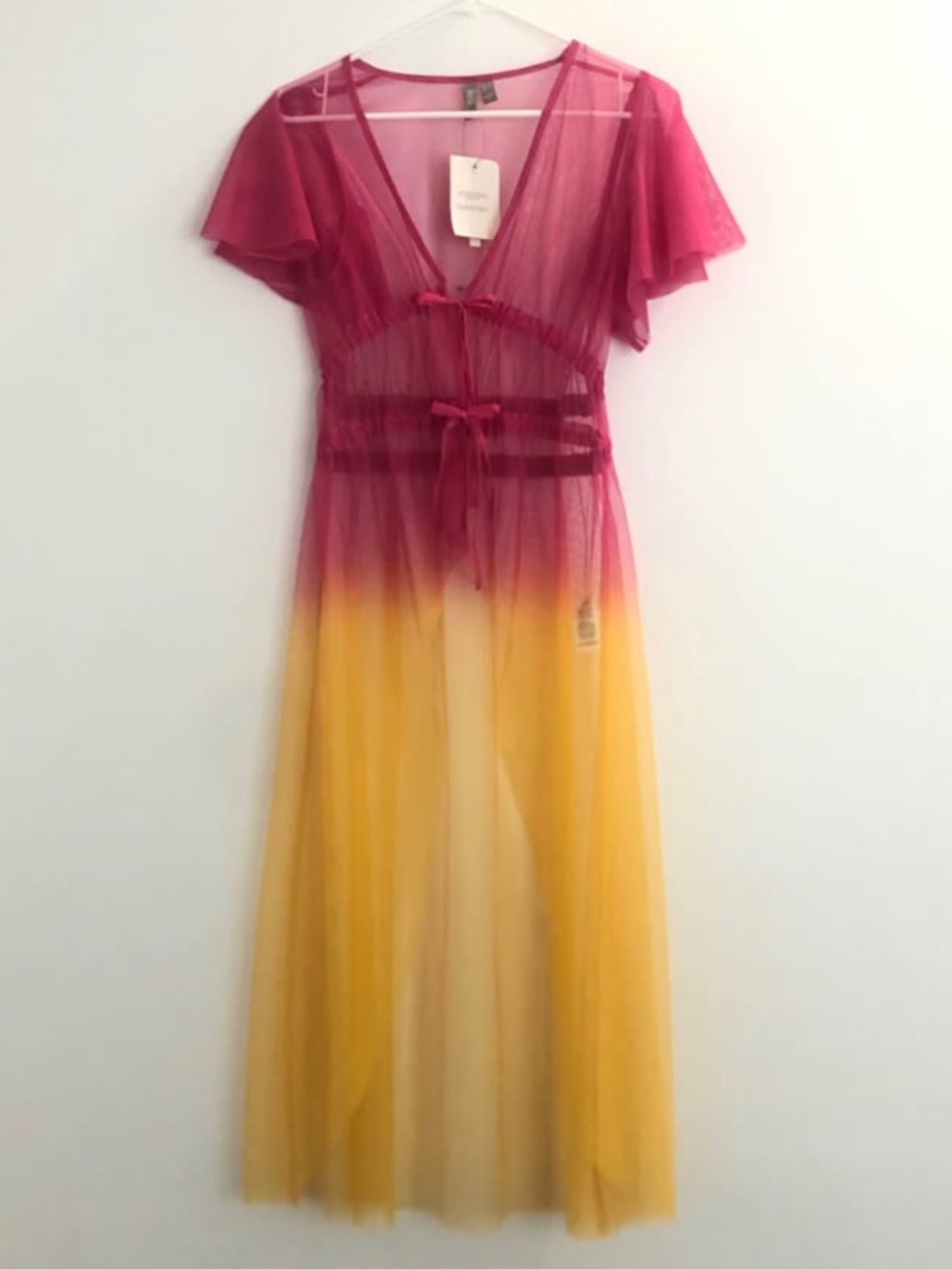 Mesh kimono